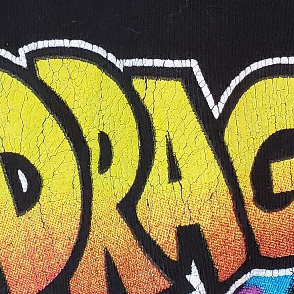 Dragonball Z Resurrection F Mens Medium Graphic T Shirt Short Sleeve Black - Picture 4 of 5